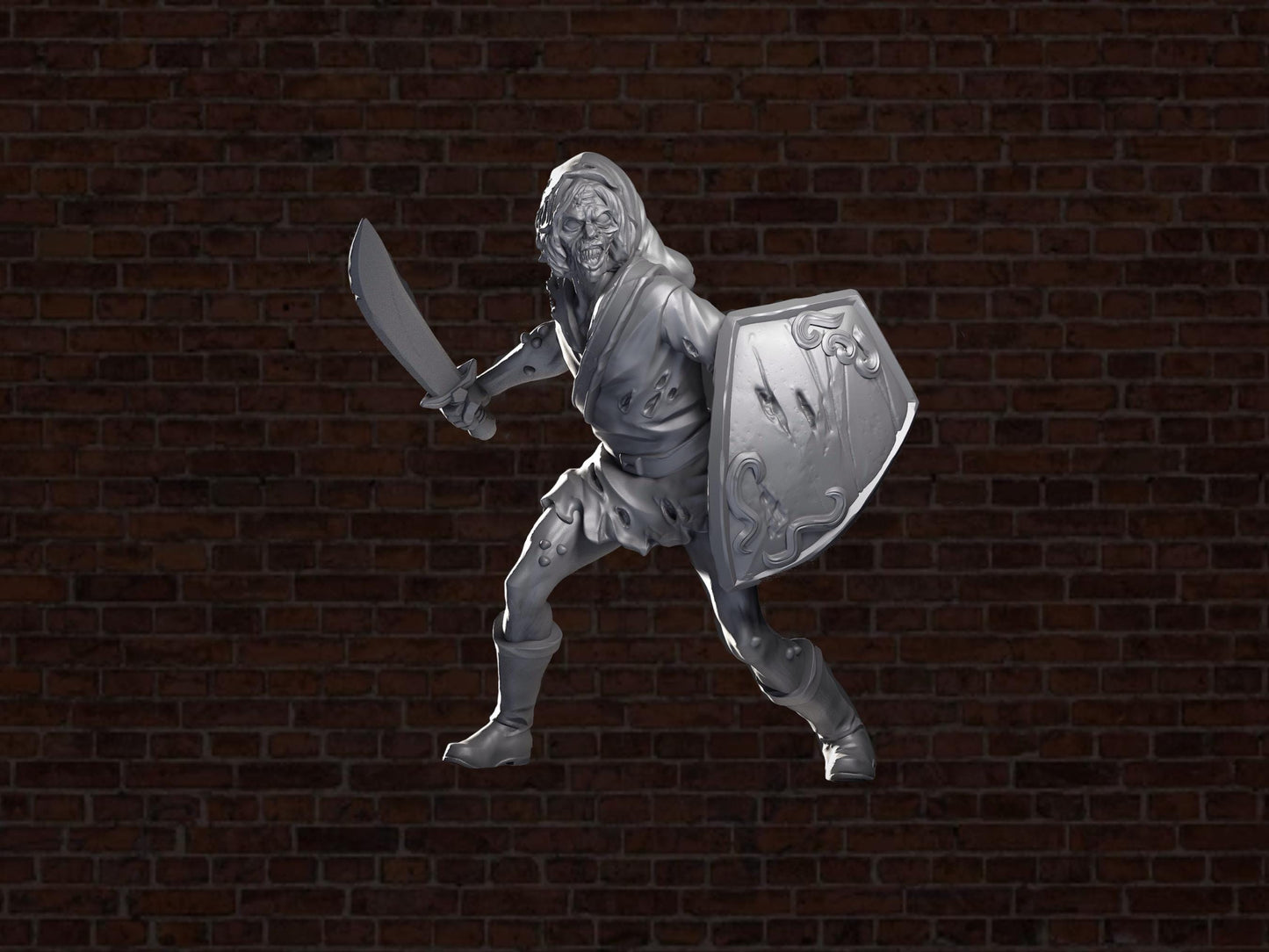 Hero Zombie | VaultZ Miniautres | Tabletop Roleplaying / D&D / Wargaming miniature
