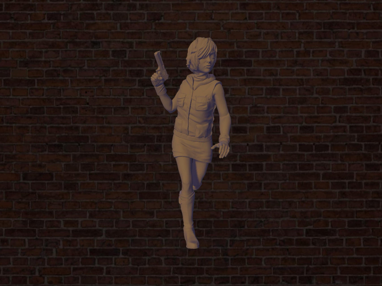 SH3 Heather Mason | VaultZ Miniautres | Tabletop Roleplaying / D&D / Wargaming miniature