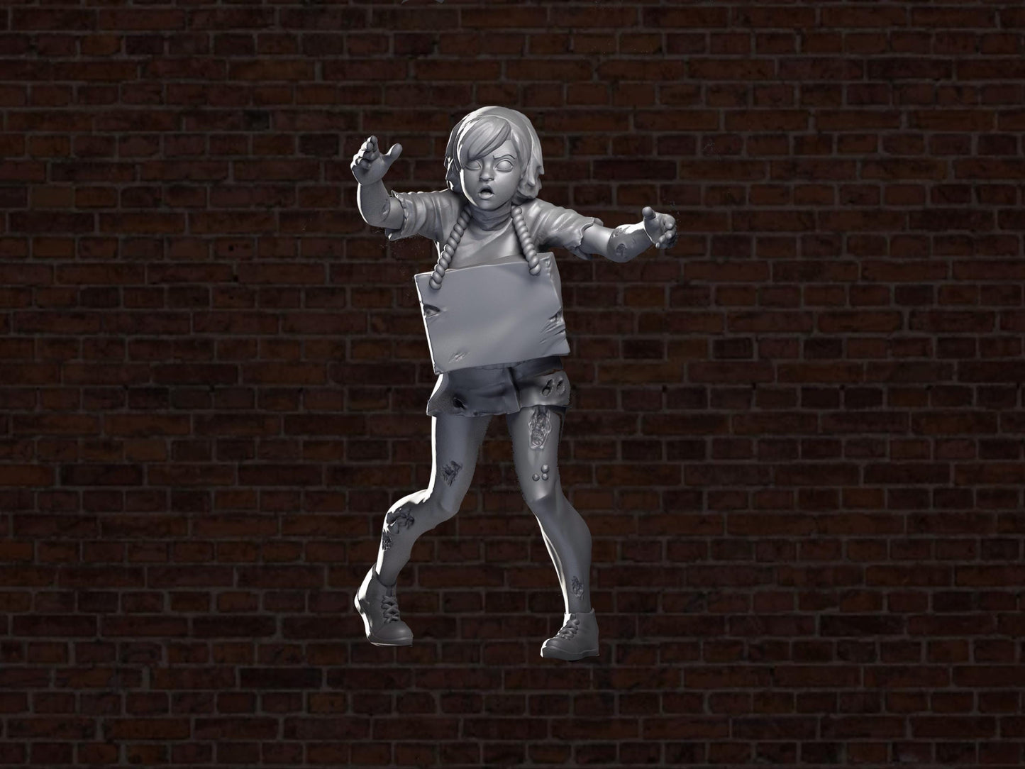 Free Hugs Zombie | VaultZ Miniautres | Tabletop Roleplaying / D&D / Wargaming miniature