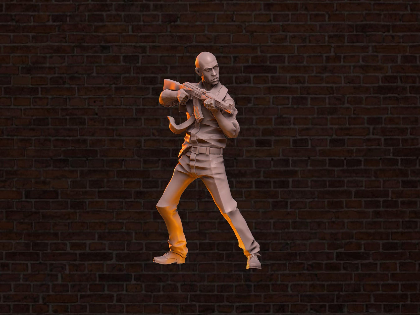 L4D Louis | VaultZ Miniatures | Tabletop Roleplaying / D&D / Wargaming miniature