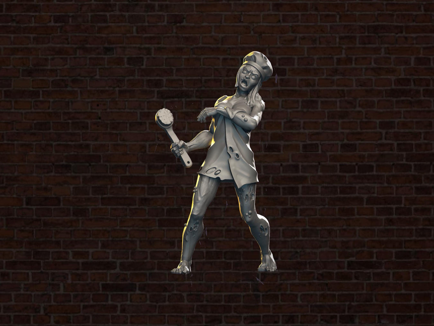 Towel Zombie | VaultZ Miniautres | Tabletop Roleplaying / D&D / Wargaming miniature