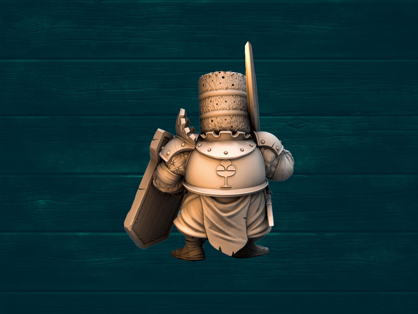 Red Velvet Cake Templar | FOOD FIGHT! by Quirky Unlimited