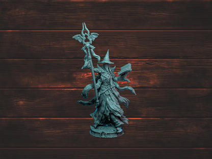 Faceless Scholar | Witchsong Miniatures | Tabletop Roleplaying / D&D / Wargaming miniature