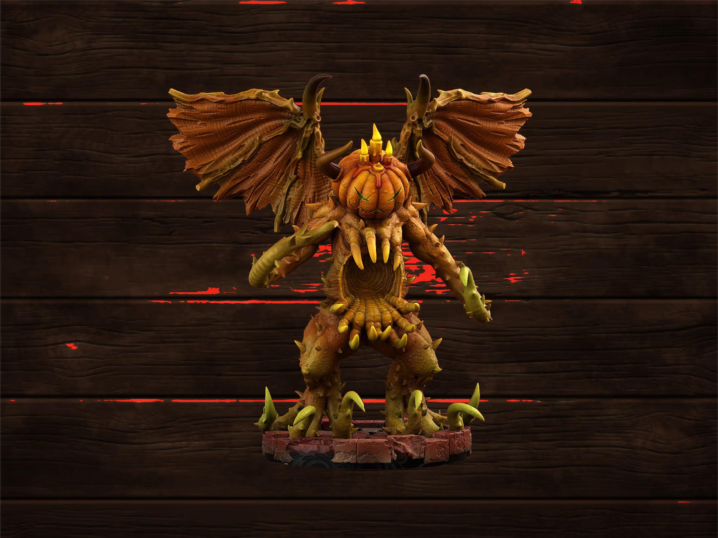 Giant Hell Pumpkin | PrintYourMonsters | Tabletop Roleplaying / D&D / Wargaming miniature