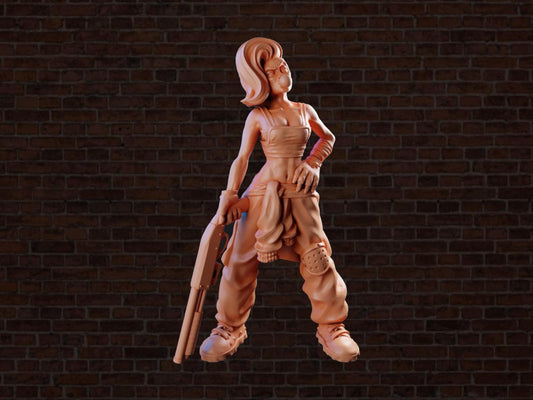 Punk Survivor | VaultZ Miniatures | Tabletop Roleplaying / D&D / Wargaming miniature