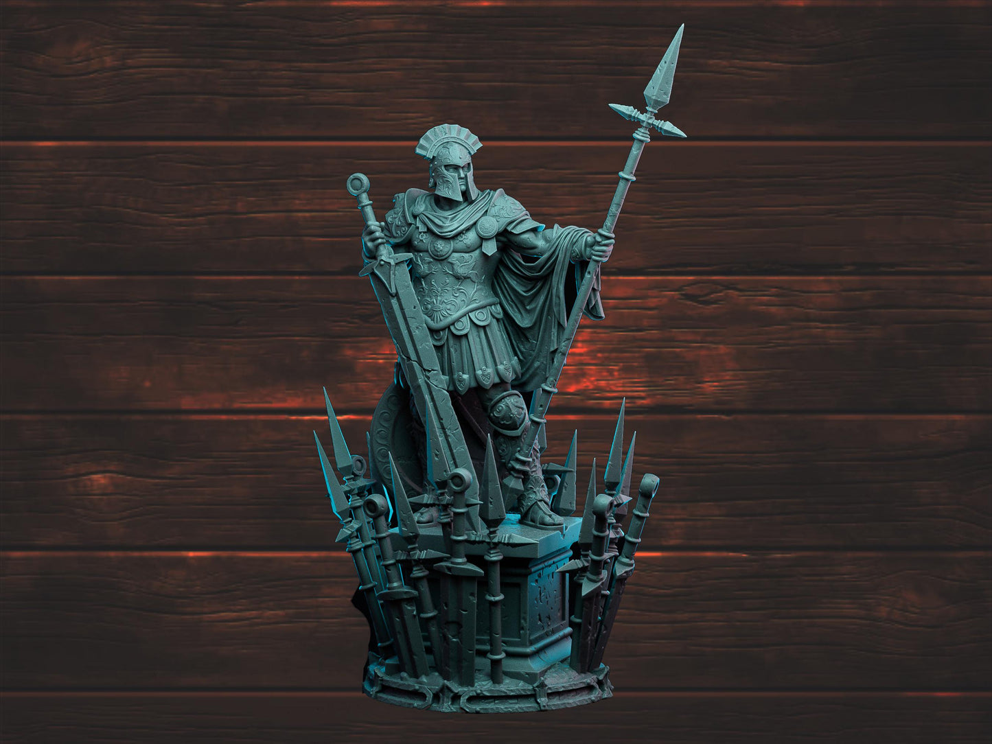 Stoneworn Sentry | Witchsong Miniatures | Tabletop Roleplaying / D&D / Wargaming miniature