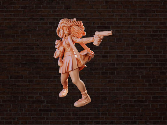 Survivor - Tiffany | VaultZ Miniatures | Tabletop Roleplaying / D&D / Wargaming miniature
