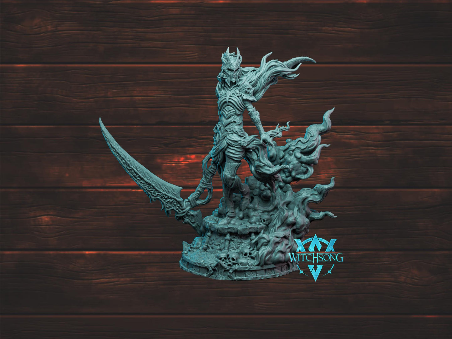 Persephone, to War | Witchsong Miniatures | Tabletop Roleplaying / D&D / Wargaming miniature