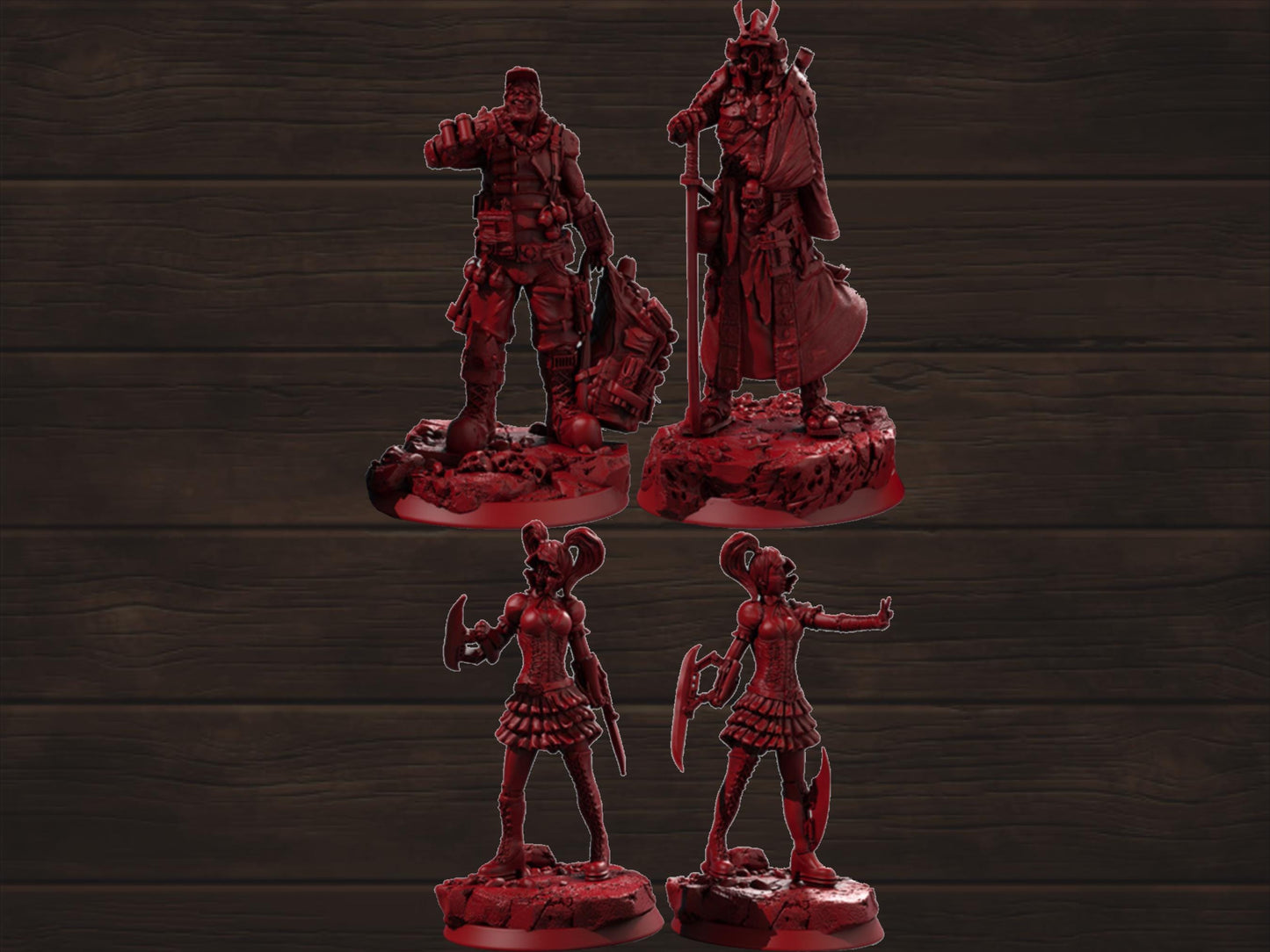 Cyberpunk NPCs | Necropunks Miniatures