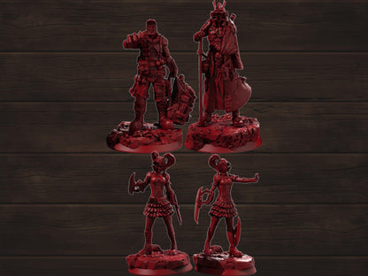 Cyberpunk NPCs | Necropunks Miniatures