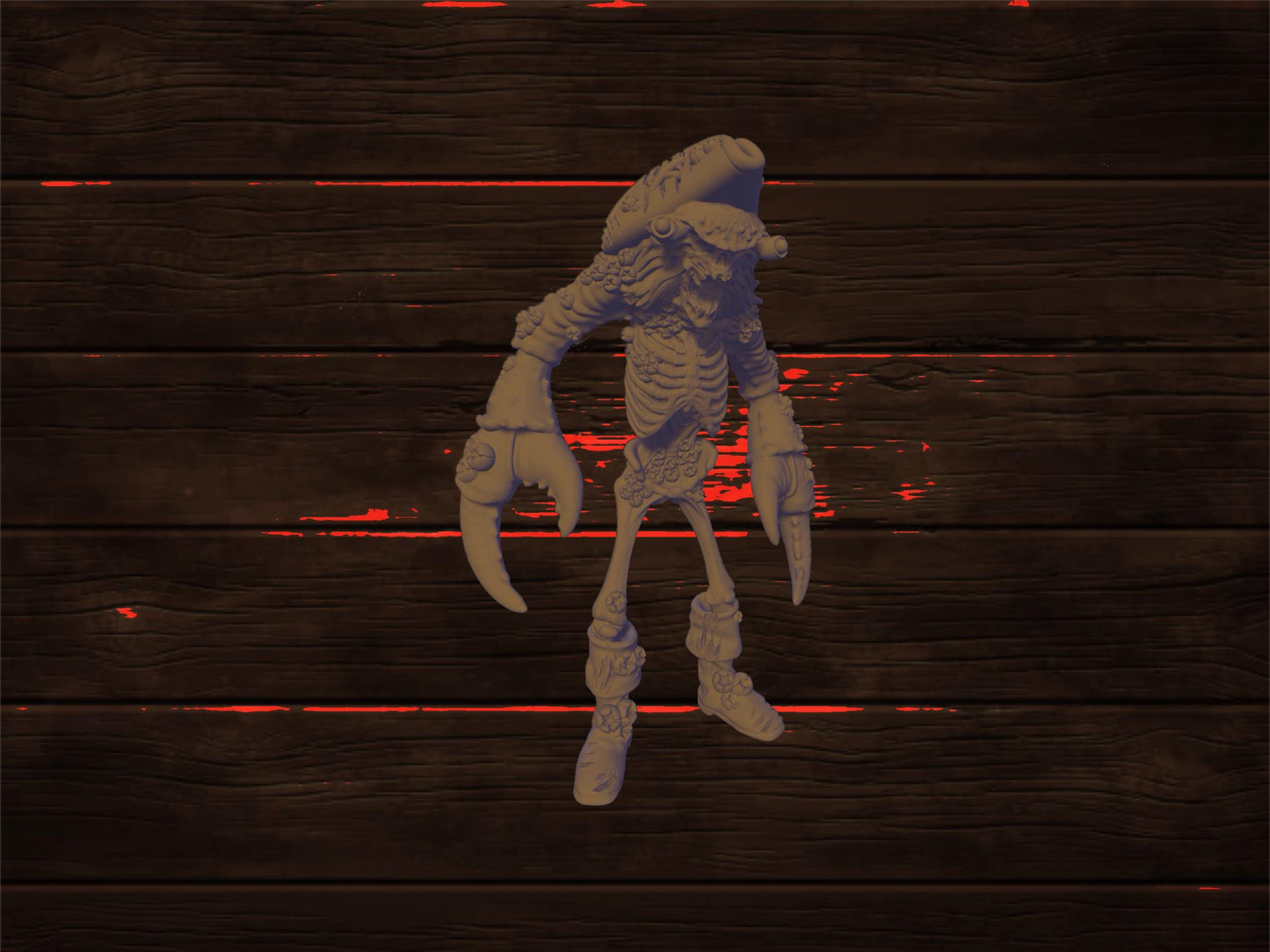 Undead Crab Pirate Trio | PrintYourMonsters | Tabletop Roleplaying / D&D / Wargaming miniature