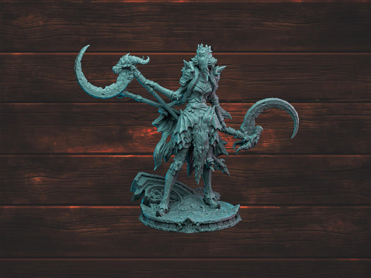 Faceless Queen | Witchsong Miniatures | Tabletop Roleplaying / D&D / Wargaming miniature