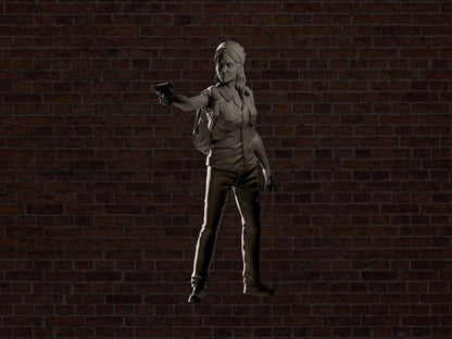 TLoU Tess | VaultZ Miniatures | Tabletop Roleplaying / D&D / Wargaming miniature