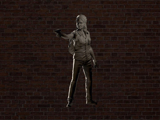 TLoU Tess | VaultZ Miniatures | Tabletop Roleplaying / D&D / Wargaming miniature