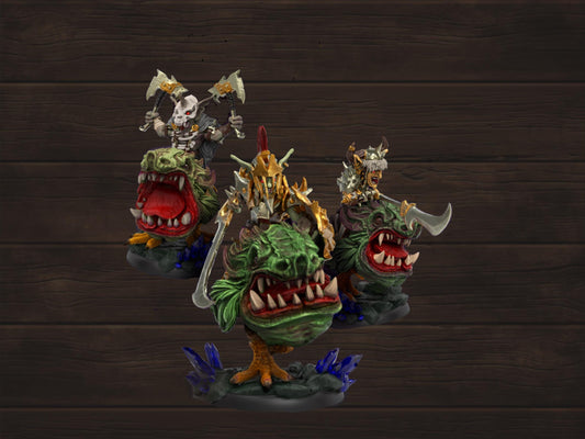 Goblin Knight Trio  | Necropunks Miniatures