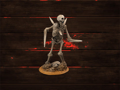 Land of Bones Skeleton | PrintYourMonsters | Tabletop Roleplaying / D&D / Wargaming miniature