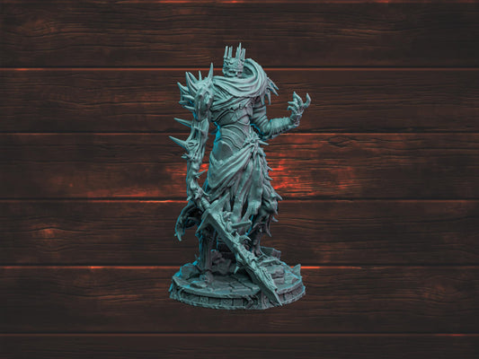 Once Dead King | Witchsong Miniatures | Tabletop Roleplaying / D&D / Wargaming miniature