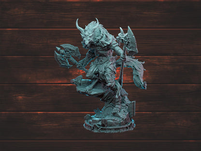 Ascendant Greatwolf | Witchsong Miniatures | Tabletop Roleplaying / D&D / Wargaming miniature
