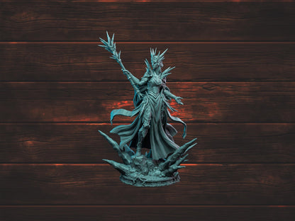 Frost Queen | Witchsong Miniatures | Tabletop Roleplaying / D&D / Wargaming miniature