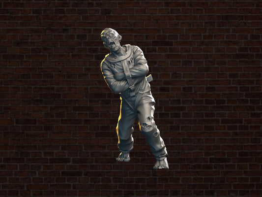 Straightjacket Zombie | VaultZ Miniautres | Tabletop Roleplaying / D&D / Wargaming miniature