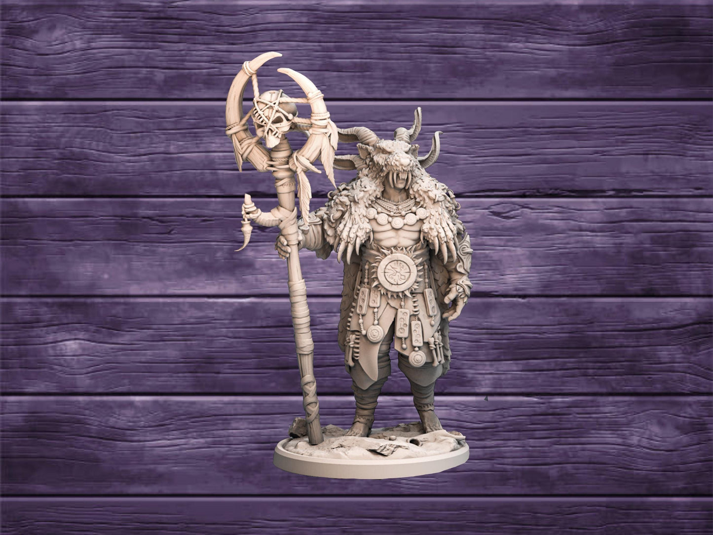 Snowstorm Warlord | Frost Tribe by Monolith Arts