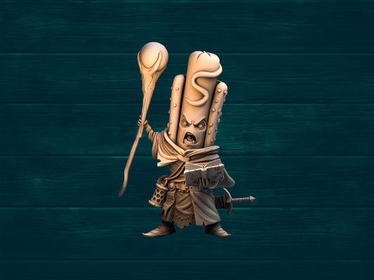 Hot Dog Necromancer | FOOD FIGHT! by Quirky Unlimited