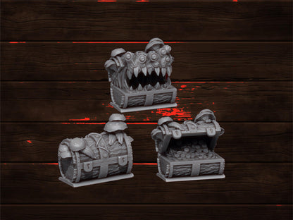 Log Mimic | PrintYourMonsters | Tabletop Roleplaying / D&D / Wargaming miniature