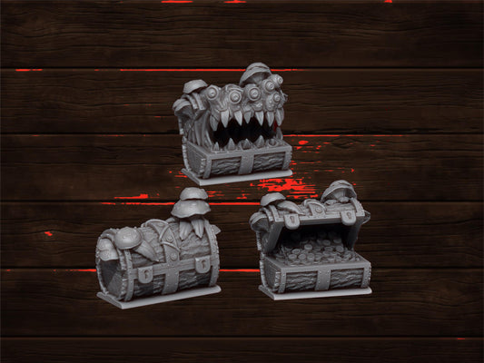 Log Mimic | PrintYourMonsters | Tabletop Roleplaying / D&D / Wargaming miniature