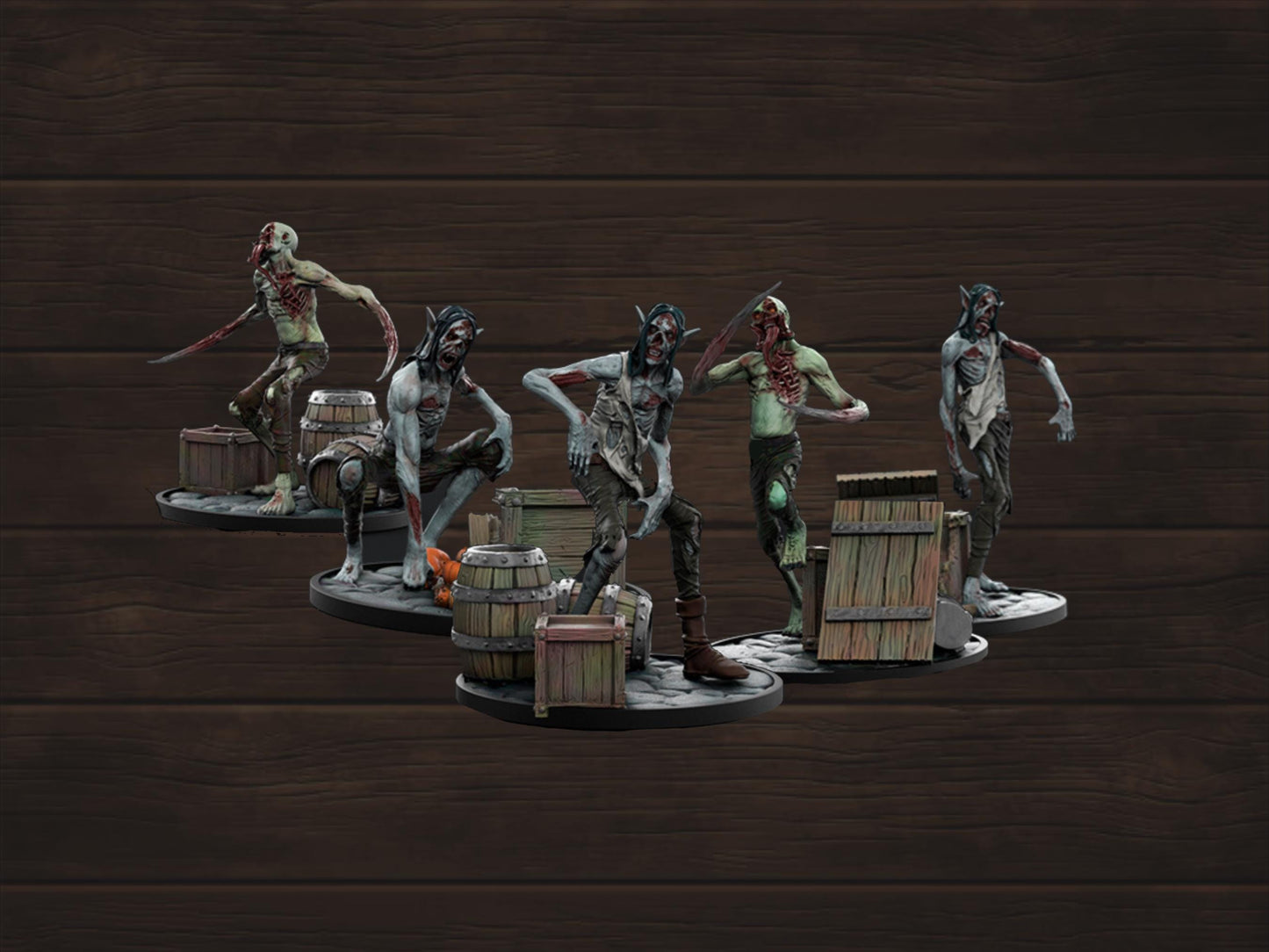 Ghouls Warband | Necropunks Miniatures