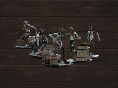 Ghouls Warband | Necropunks Miniatures