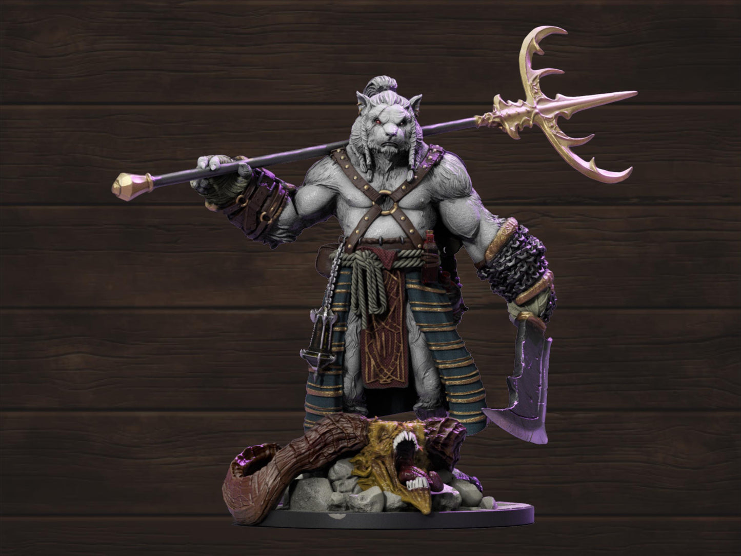 Tiger Clan Demon Hunter | Necropunks Miniatures