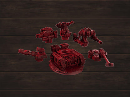 Modular Tank / Tank Mad Doctor | Necropunks Miniatures