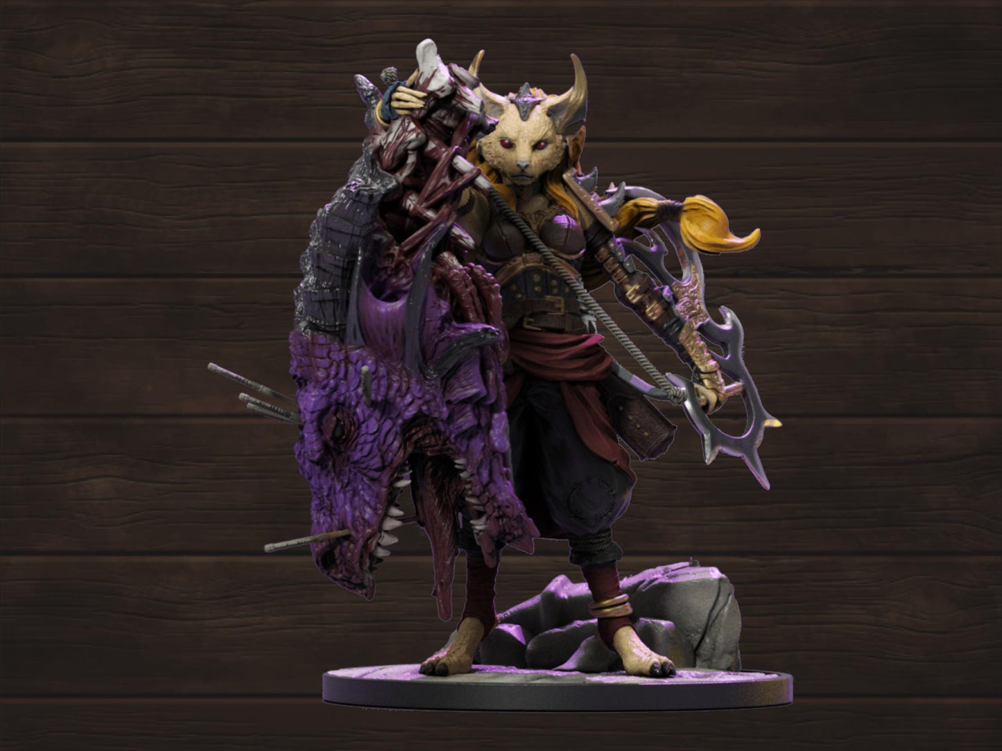 Tiger Clan Dragon Slayer | Necropunks Miniatures