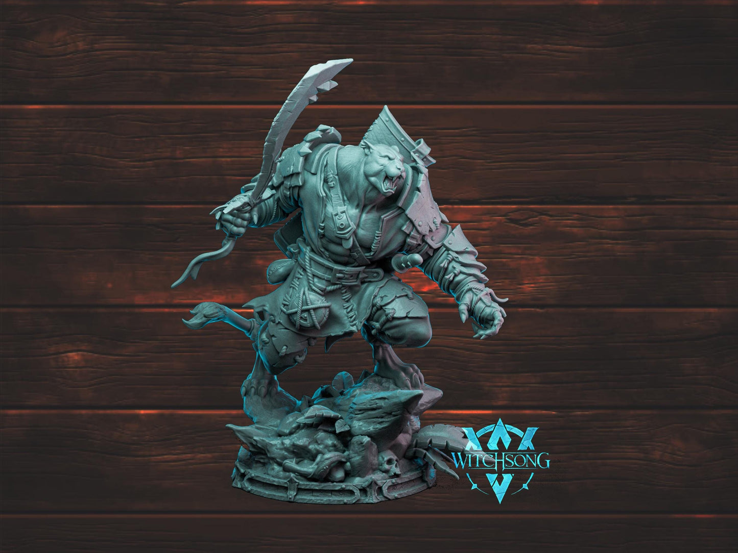 Lord of the Jungle | Witchsong Miniatures | Tabletop Roleplaying / D&D / Wargaming miniature