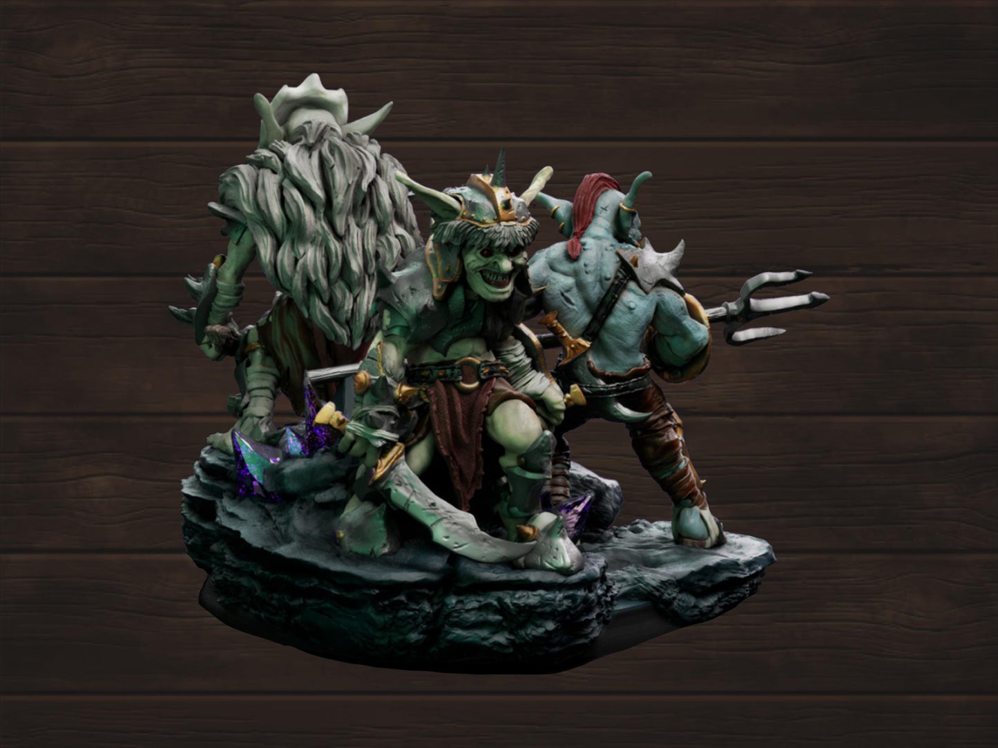 Goblin Warrior Trio  | Necropunks Miniatures