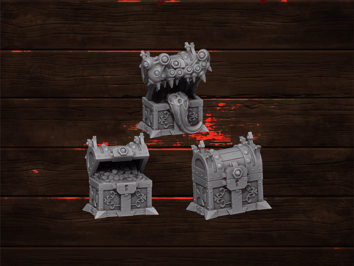 Crown Mimic | PrintYourMonsters | Tabletop Roleplaying / D&D / Wargaming miniature