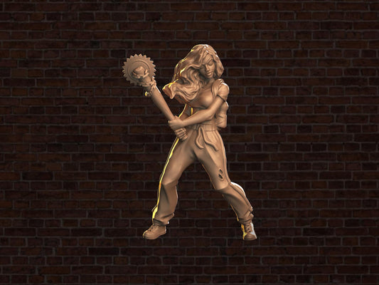 Survivor - Tessa | VaultZ Miniautres | Tabletop Roleplaying / D&D / Wargaming miniature
