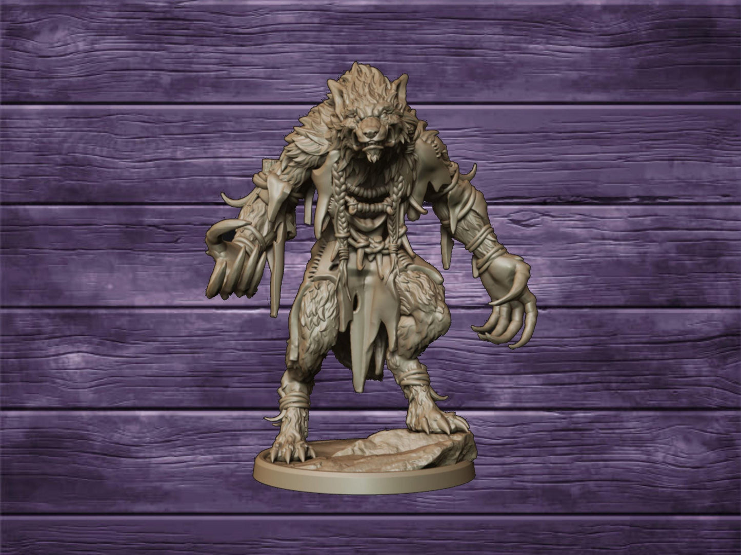 Winter Werewolf | Frost Tribe by Monolith Arts