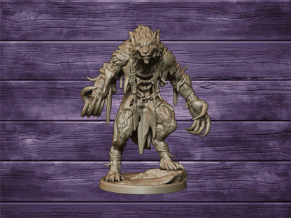 Winter Werewolf | Frost Tribe by Monolith Arts