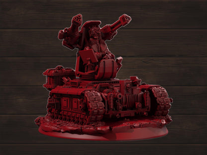 Modular Tank / Tank Mad Doctor | Necropunks Miniatures