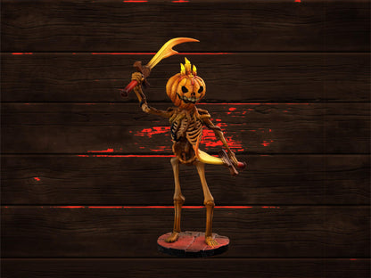 Soldier Pumpkins Duo | PrintYourMonsters | Tabletop Roleplaying / D&D / Wargaming miniature