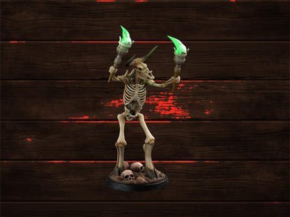 Bone Minotaur Warband | PrintYourMonsters | Tabletop Roleplaying / D&D / Wargaming miniature