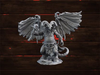 Demon - Orcus | PrintYourMonsters | Tabletop Roleplaying / D&D / Wargaming miniature