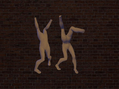 SH2 Mannequins Duo | VaultZ Miniautres | Tabletop Roleplaying / D&D / Wargaming miniature