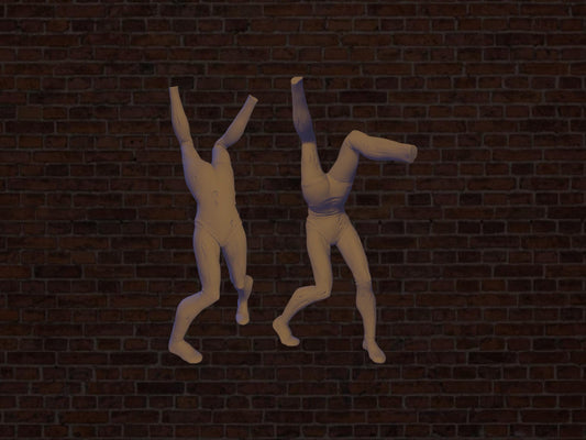 SH2 Mannequins Duo | VaultZ Miniautres | Tabletop Roleplaying / D&D / Wargaming miniature