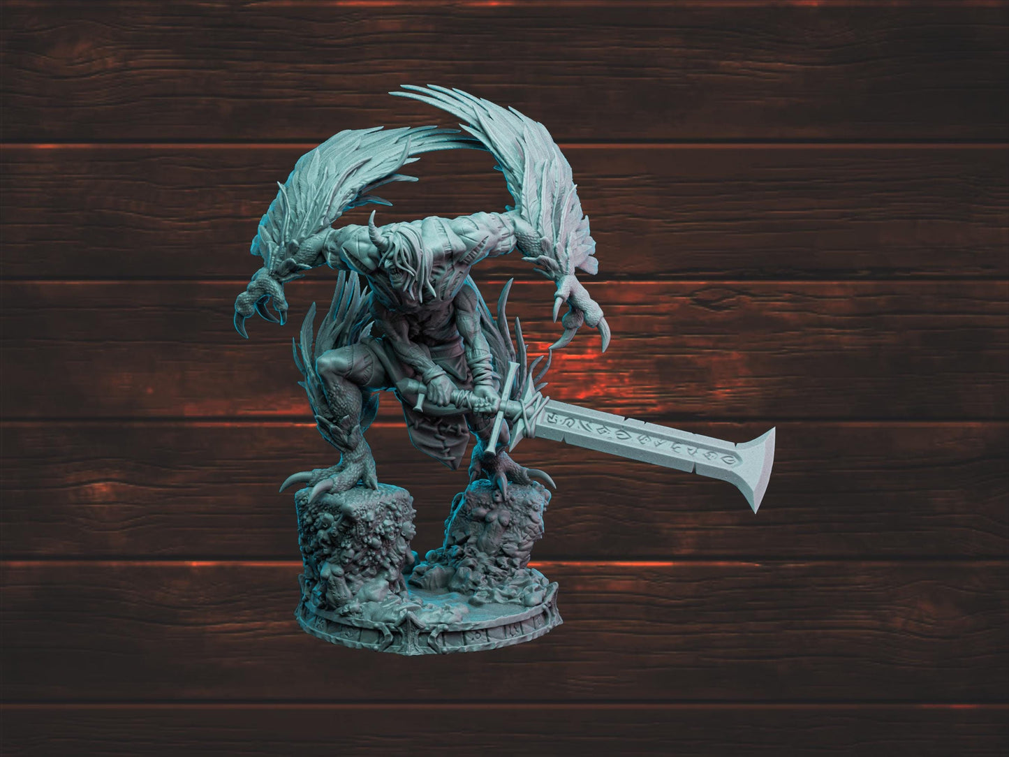 Champion of Wrath | Witchsong Miniatures | Tabletop Roleplaying / D&D / Wargaming miniature