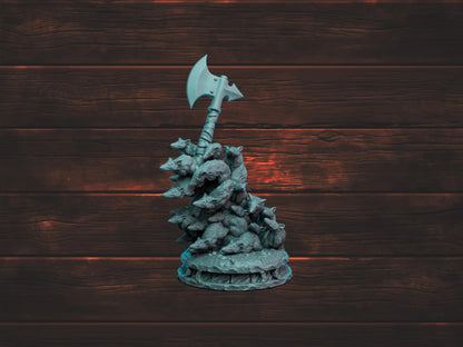 Skittering Rat Swarms Duo | Witchsong Miniatures | Tabletop Roleplaying / D&D / Wargaming miniature
