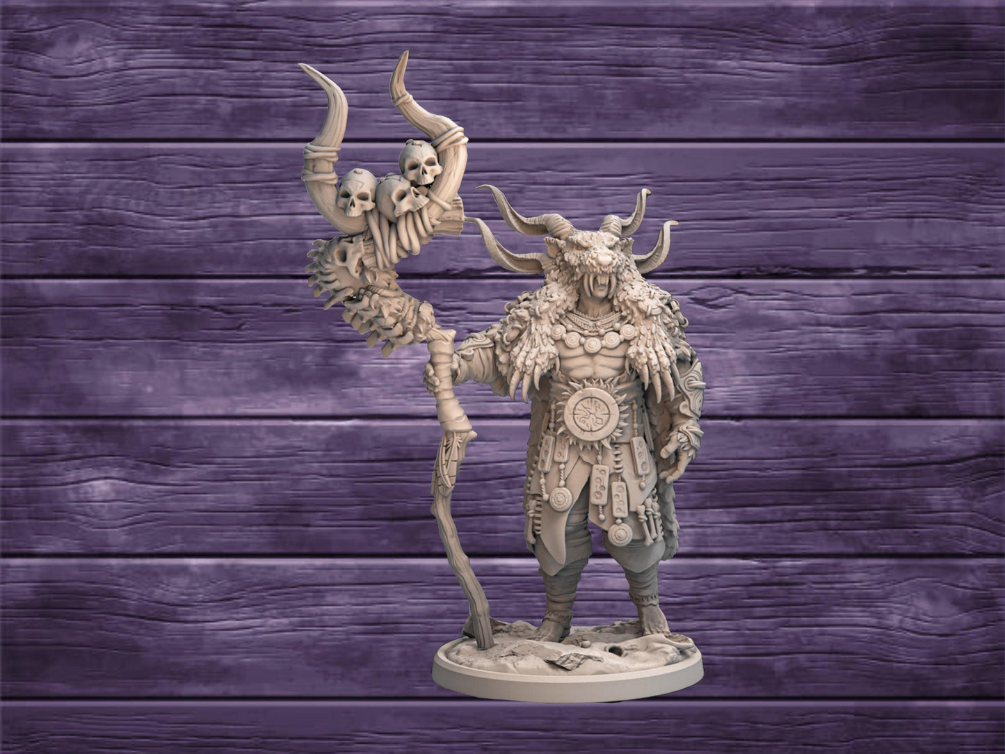 Snowstorm Warlord | Frost Tribe by Monolith Arts