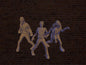 Walker Zombie Trio | VaultZ Miniatures | Tabletop Roleplaying / D&D / Wargaming miniature