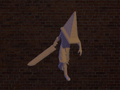 Pyramid Head | VaultZ Miniautres | Tabletop Roleplaying / D&D / Wargaming miniature